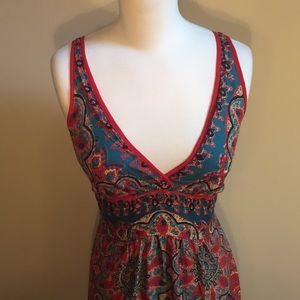 Patterned maxi dress